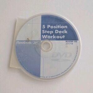 Reebok 5 Position Step Deck Workout DVD R5STEP 05 231718